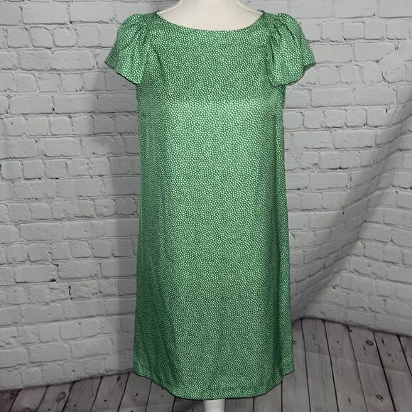 Zara Basic - Dress - Green and White - S - Picture 1 of 4